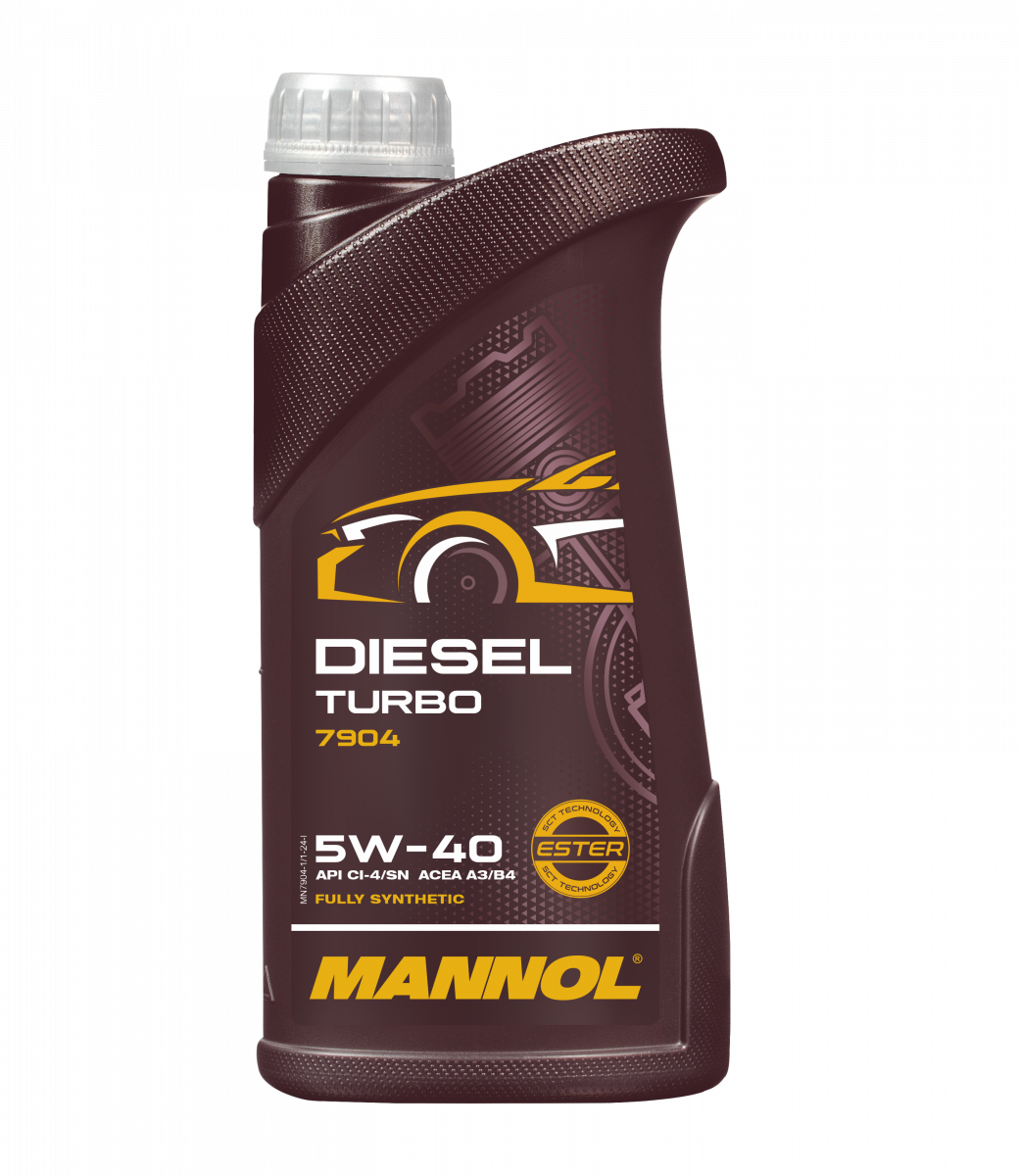 5W-40 Mannol 7904 Diesel Turbo Motoröl 1 Liter