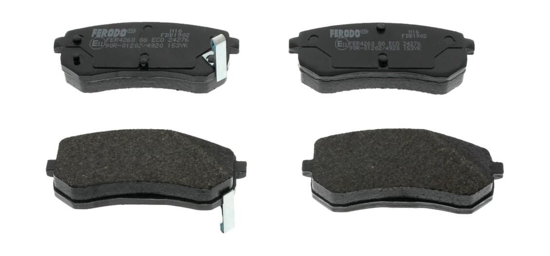 Bremsbelagsatz, Scheibenbremse