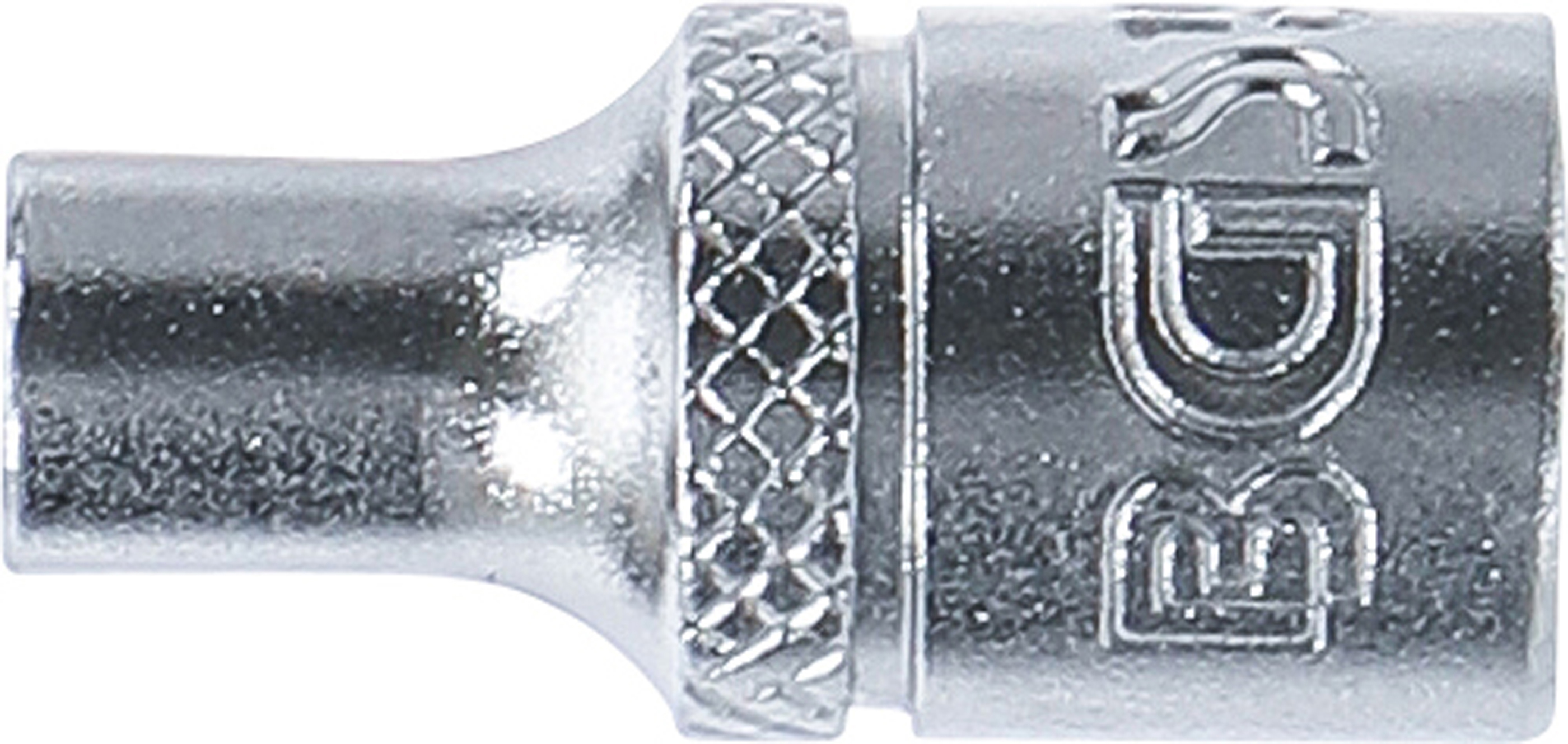BGS Steckschlüssel-Einsatz Gear Lock | Antrieb Innenvierkant 6,3 mm (1/4") | SW 4 mm