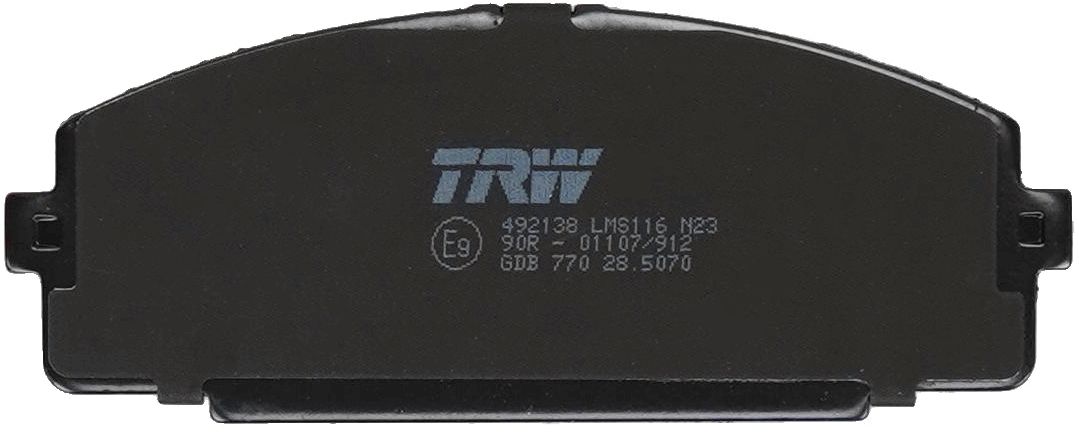 Bremsbelagsatz, Scheibenbremse