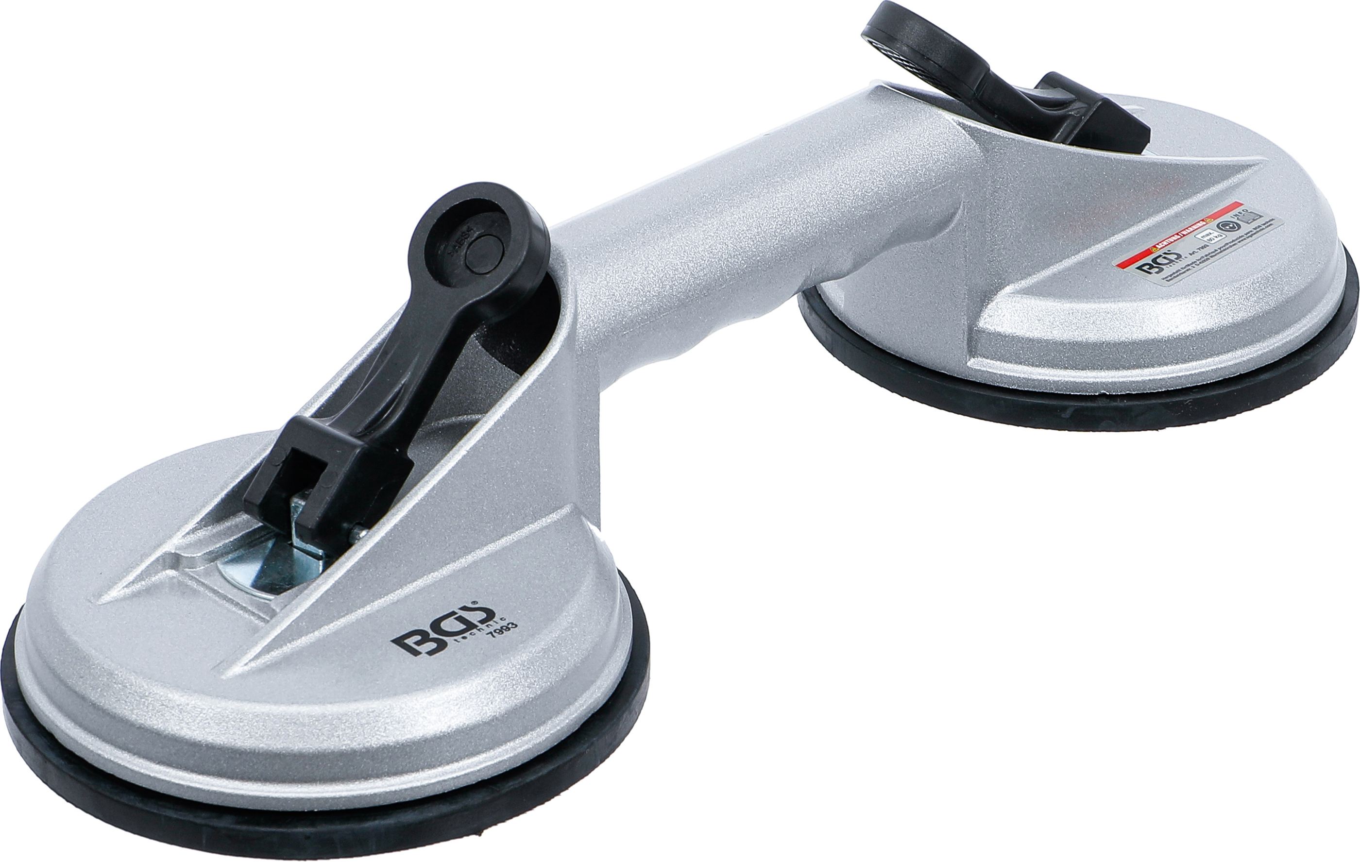BGS Doppel-Gummisauger | Aluminium | Ø 115 mm