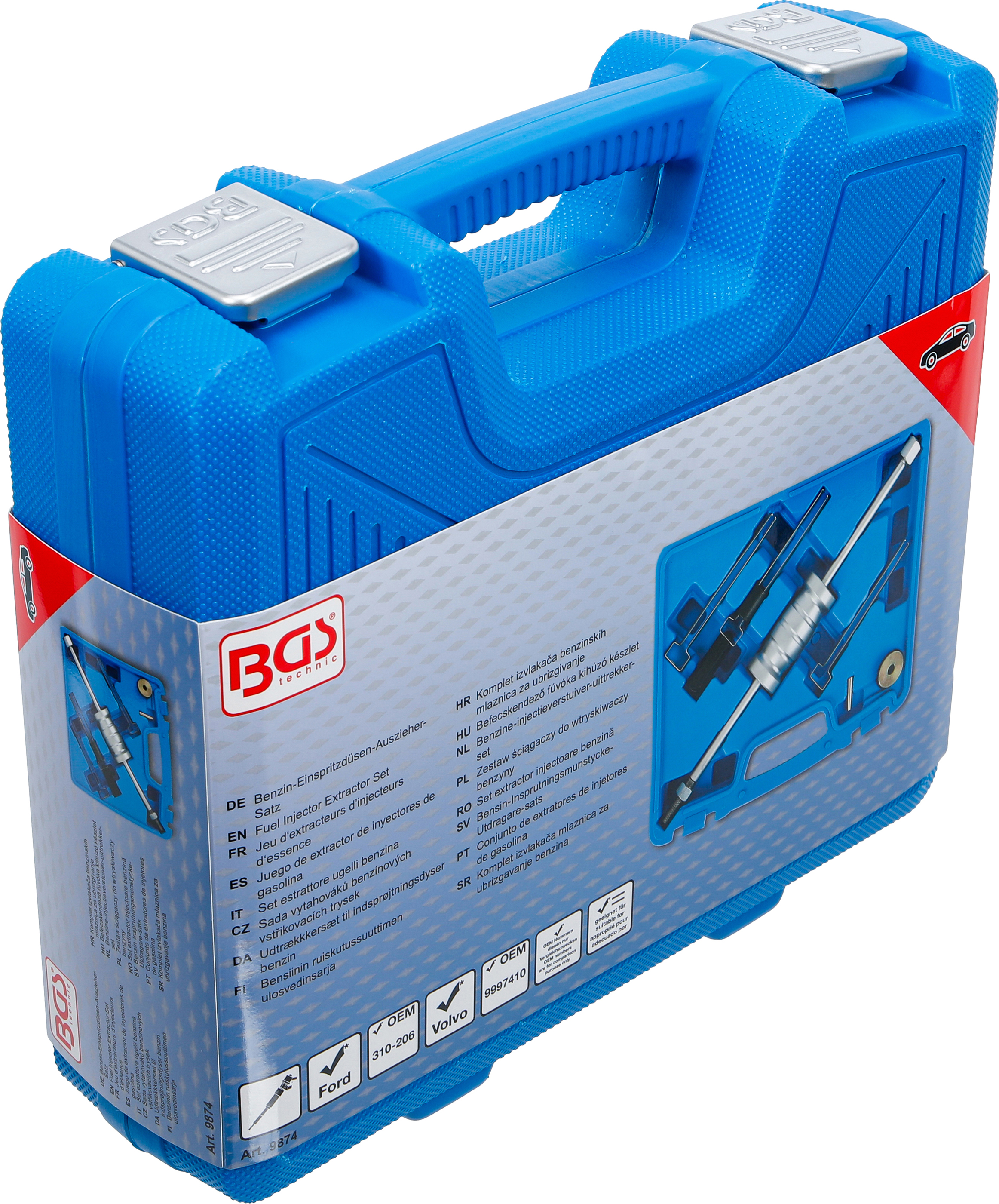 BGS Benzin-Einspritzdüsen-Auszieher-Satz | für Ford, Volvo