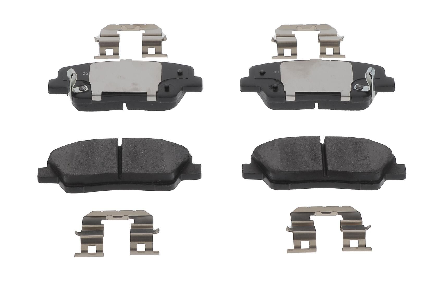 Bremsbelagsatz, Scheibenbremse