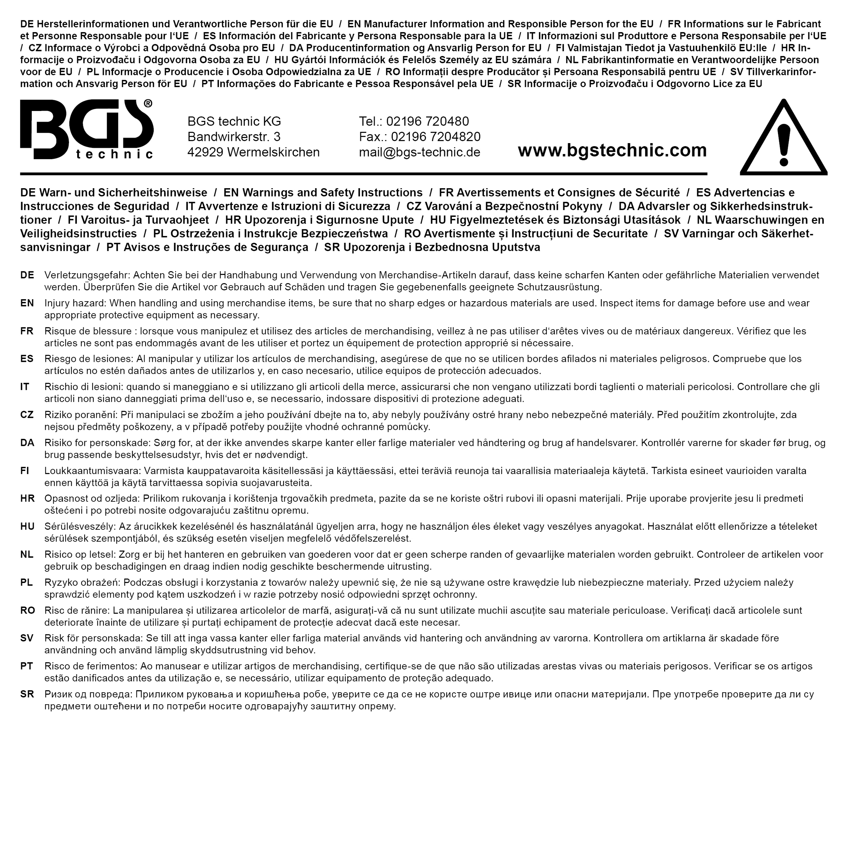 BGS BGS® Flaschenöffner