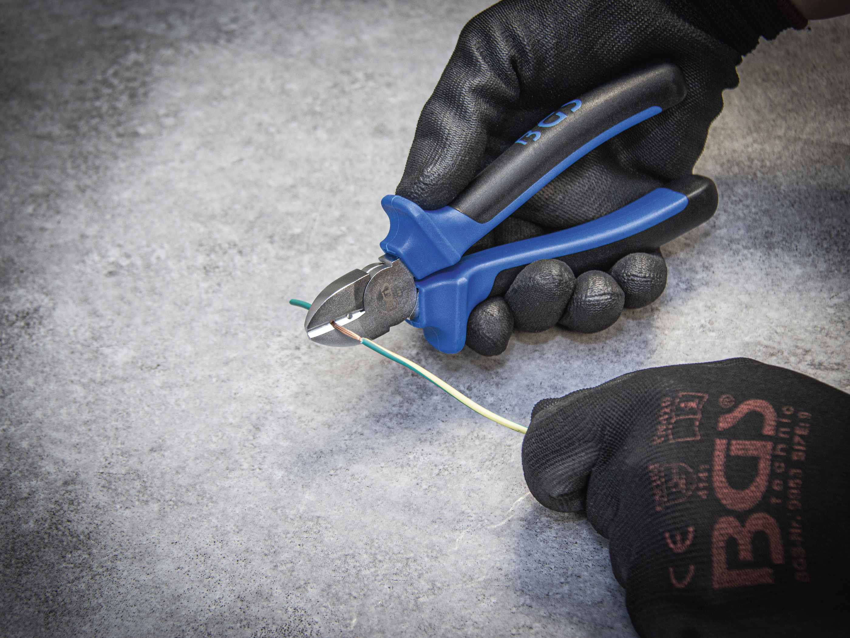 BGS Seitenschneider | Abisolier-Funktion | 165 mm