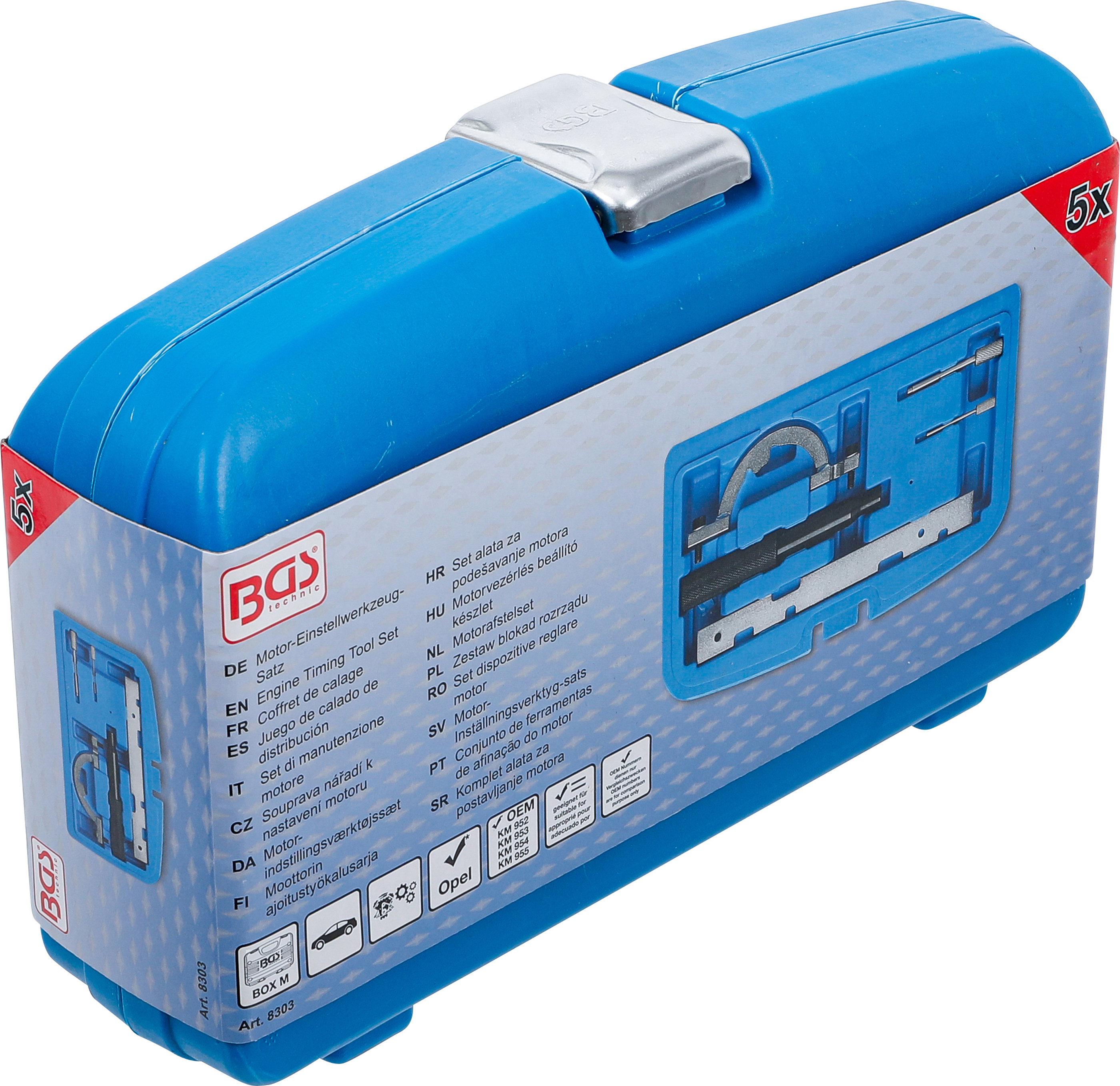 BGS Motor-Einstellwerkzeug-Satz | für Opel 1.0, 1.2, 1.4