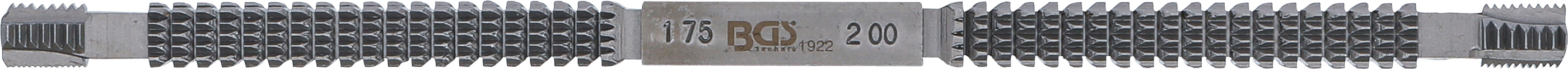 BGS Gewindefeile | Innen und Außengewinde | metrisch 0,80 - 3,00 mm