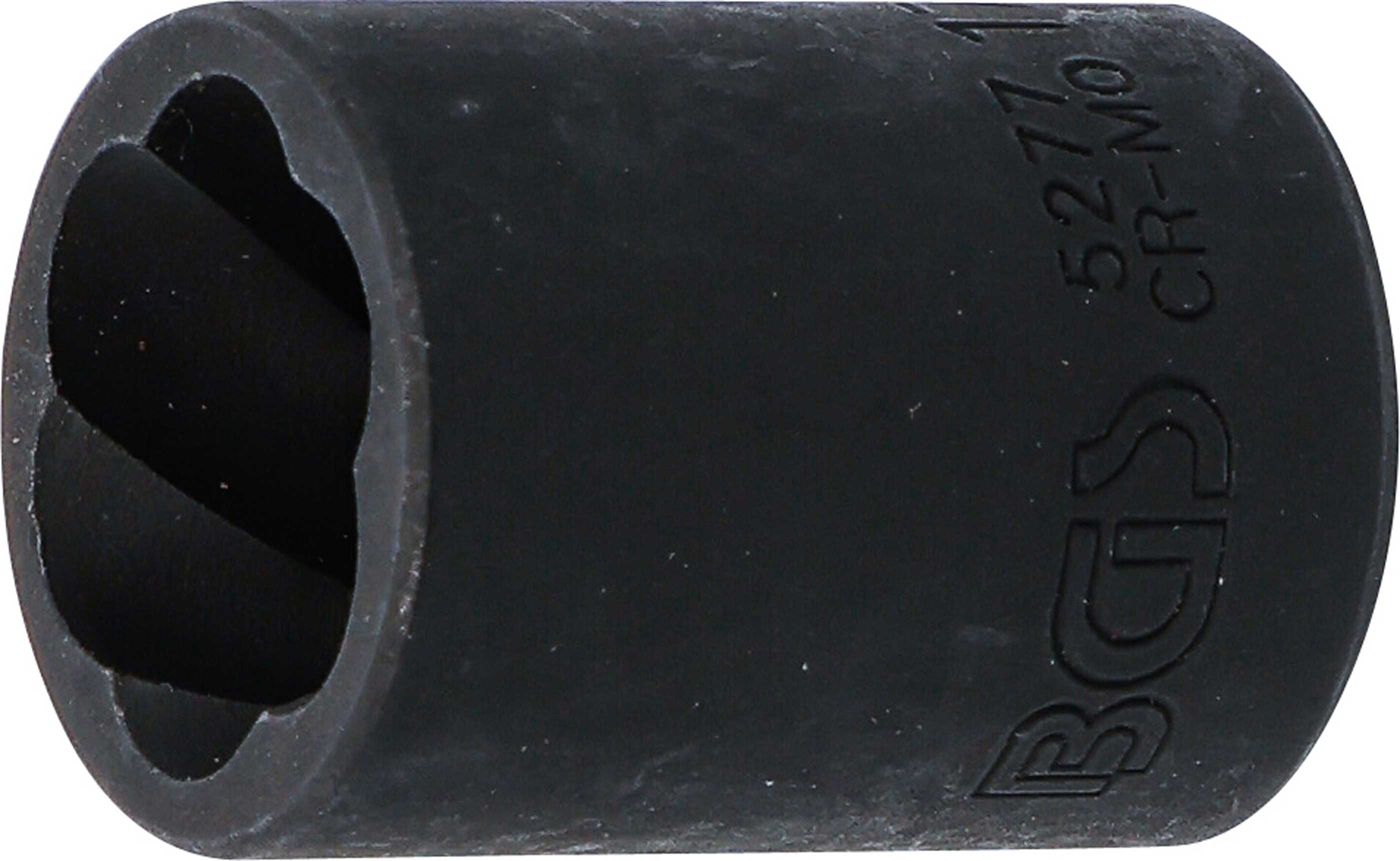 BGS Spiral-Profil-Steckschlüssel-Einsatz / Schraubenausdreher | Antrieb Innenvierkant 10 mm (3/8") | SW 17 mm