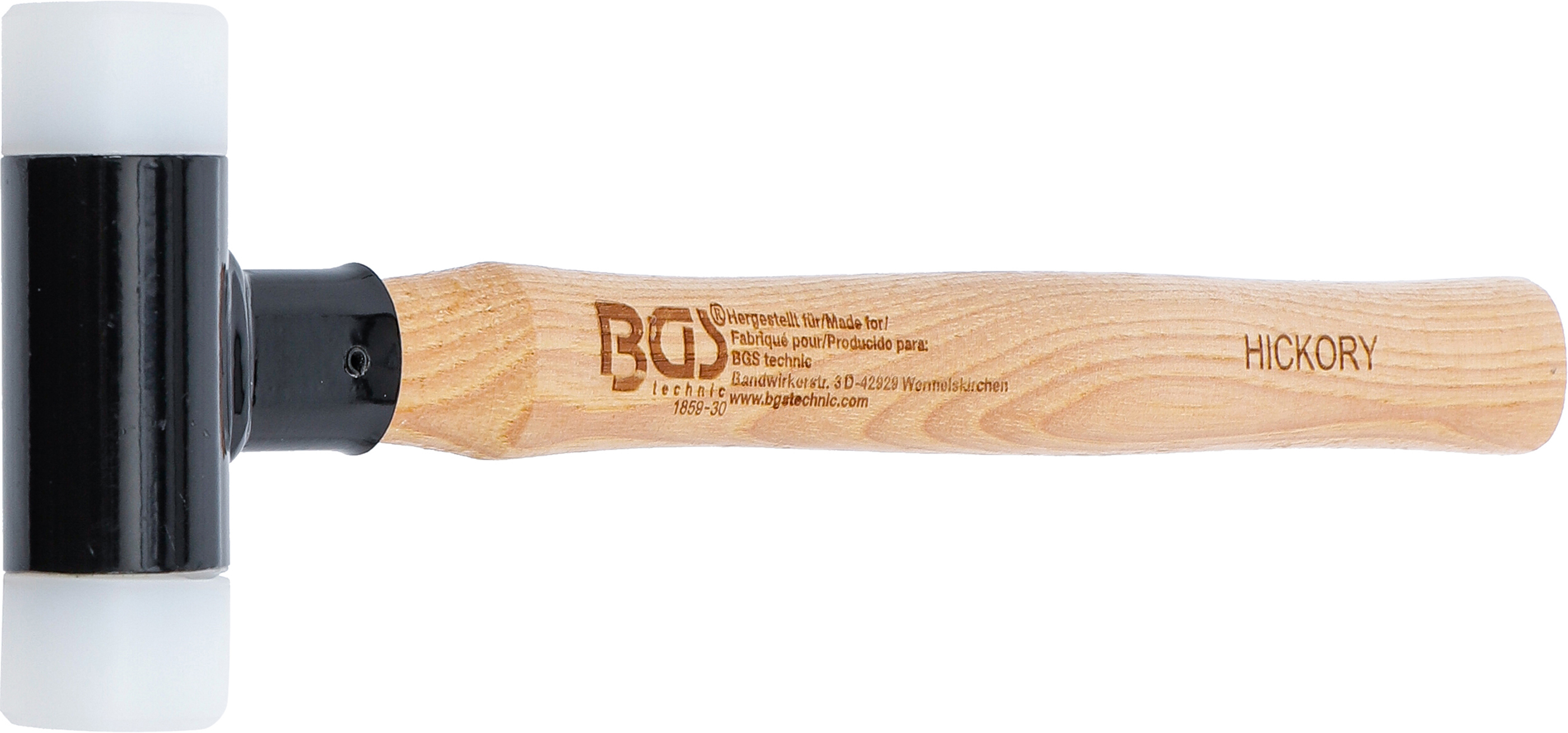 BGS Schonhammer | Hickory-Stiel | rückschlagfrei | Ø 30 mm | 300 g