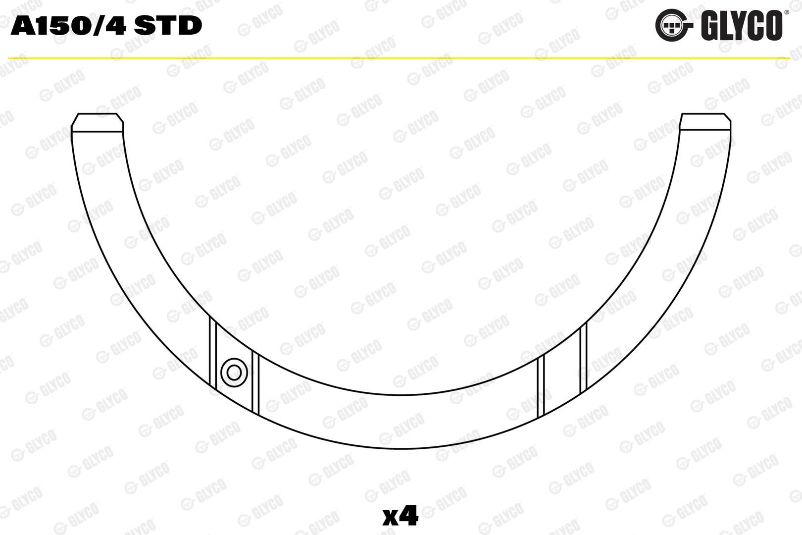 Distanzscheibe, Kurbelwelle