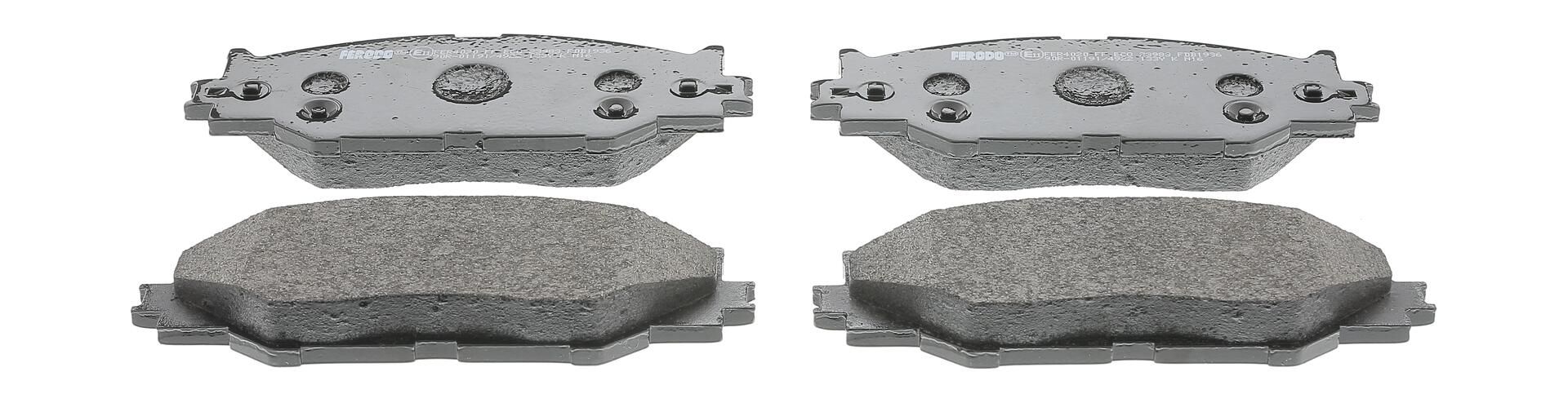 Bremsbelagsatz, Scheibenbremse