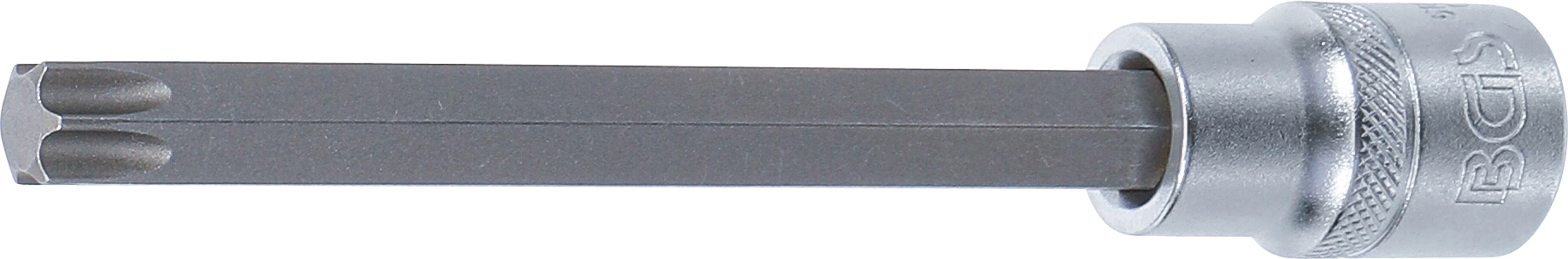 BGS Bit-Einsatz | Länge 140 mm | Antrieb Innenvierkant 12,5 mm (1/2") | T-Profil (für Torx) T55