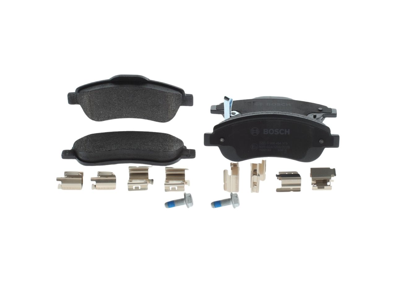 Bremsbelagsatz, Scheibenbremse