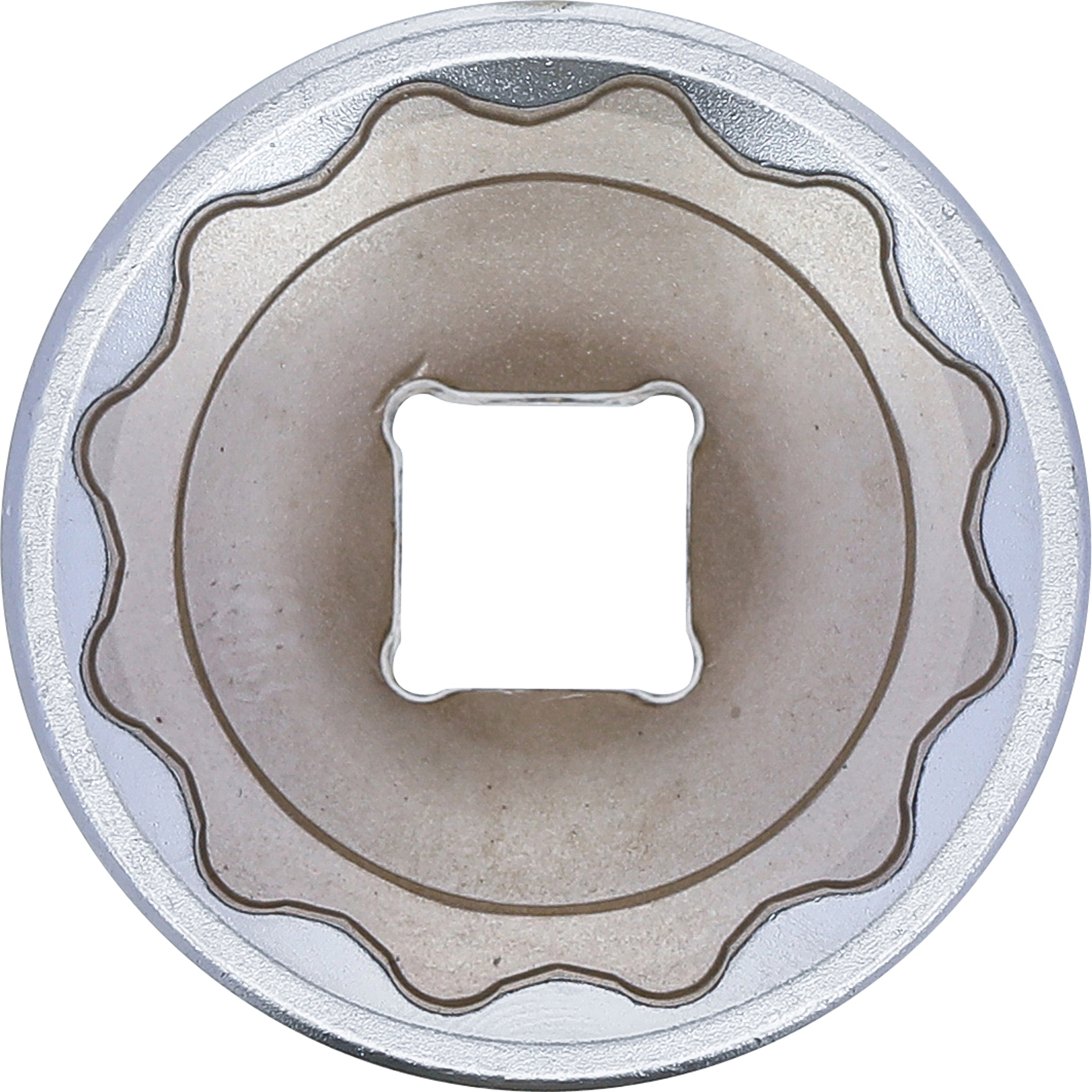 BGS Steckschlüssel-Einsatz Zwölfkant | Antrieb Innenvierkant 12,5 mm (1/2") | SW 36 mm