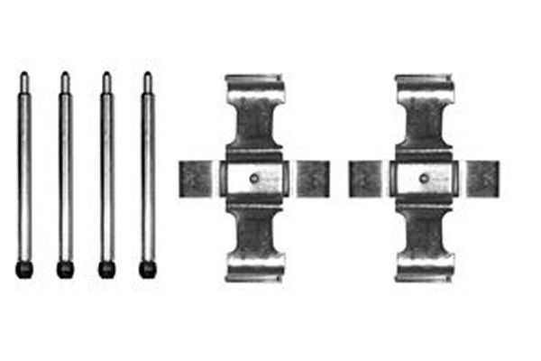 Zubehörsatz, Scheibenbremsbelag