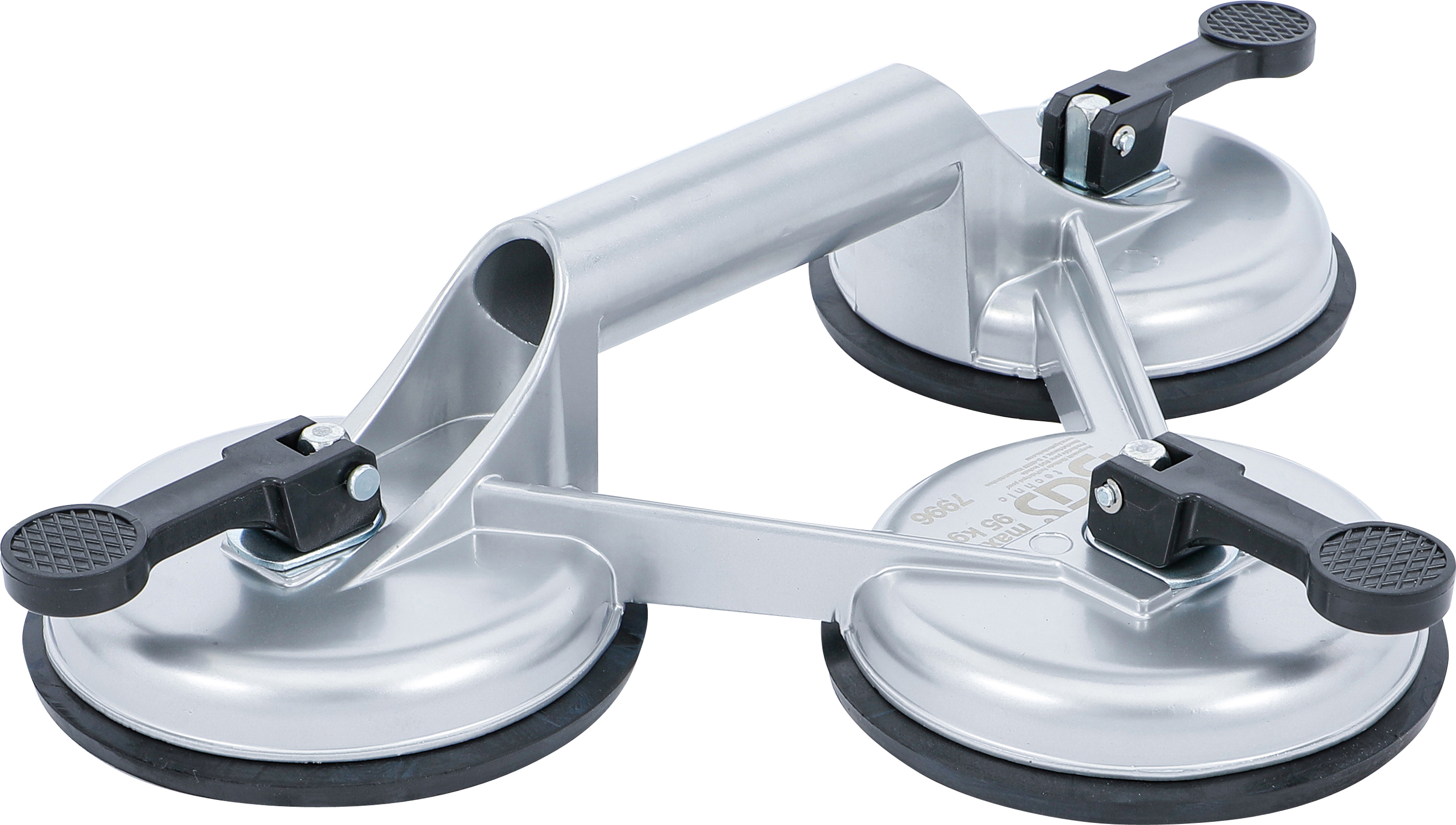 BGS Dreifach-Gummisauger | Aluminium | Ø 115 mm