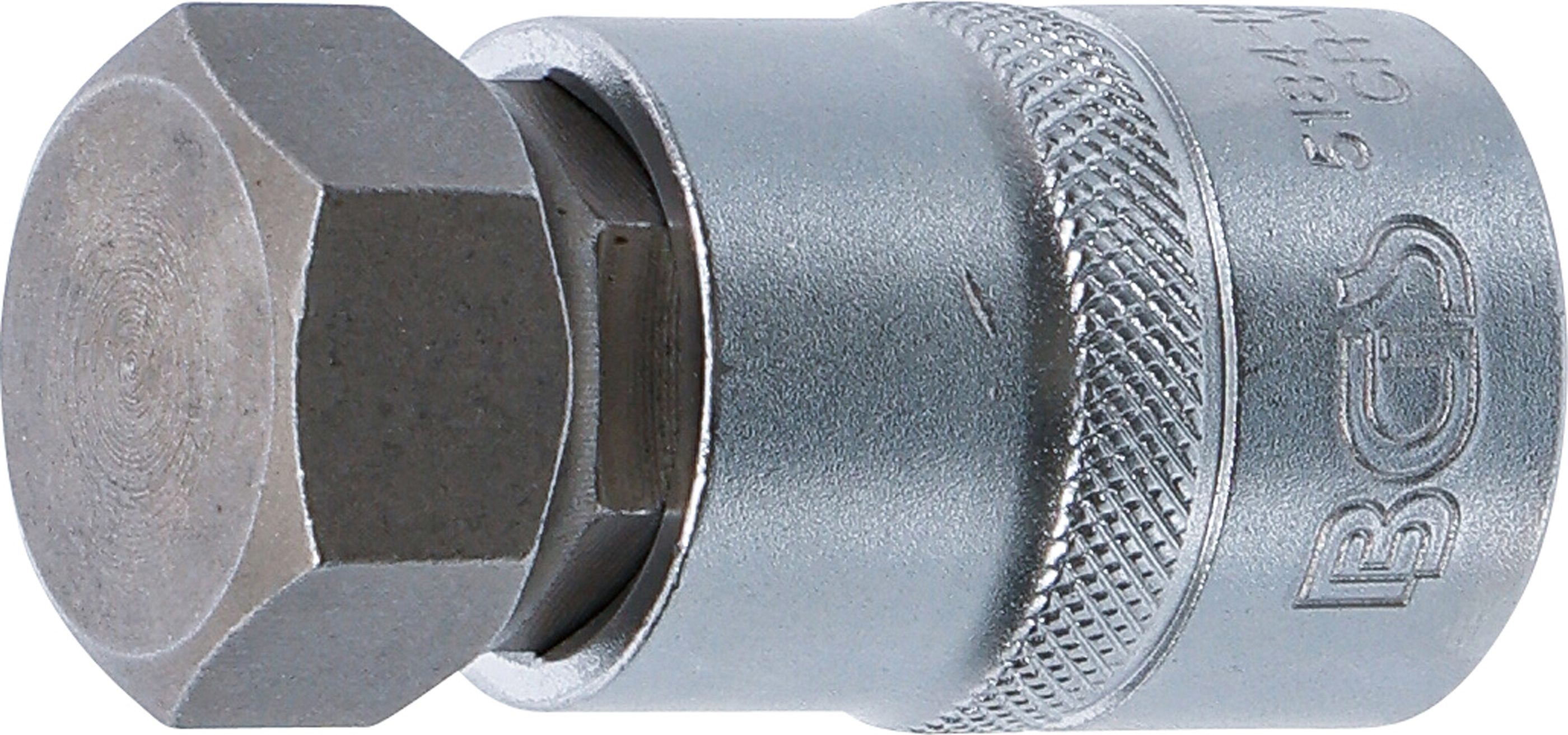 BGS Bit-Einsatz | Antrieb Innenvierkant 12,5 mm (1/2") | Innensechskant 24 mm