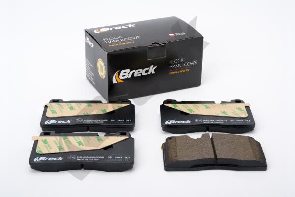 Bremsbelagsatz, Scheibenbremse