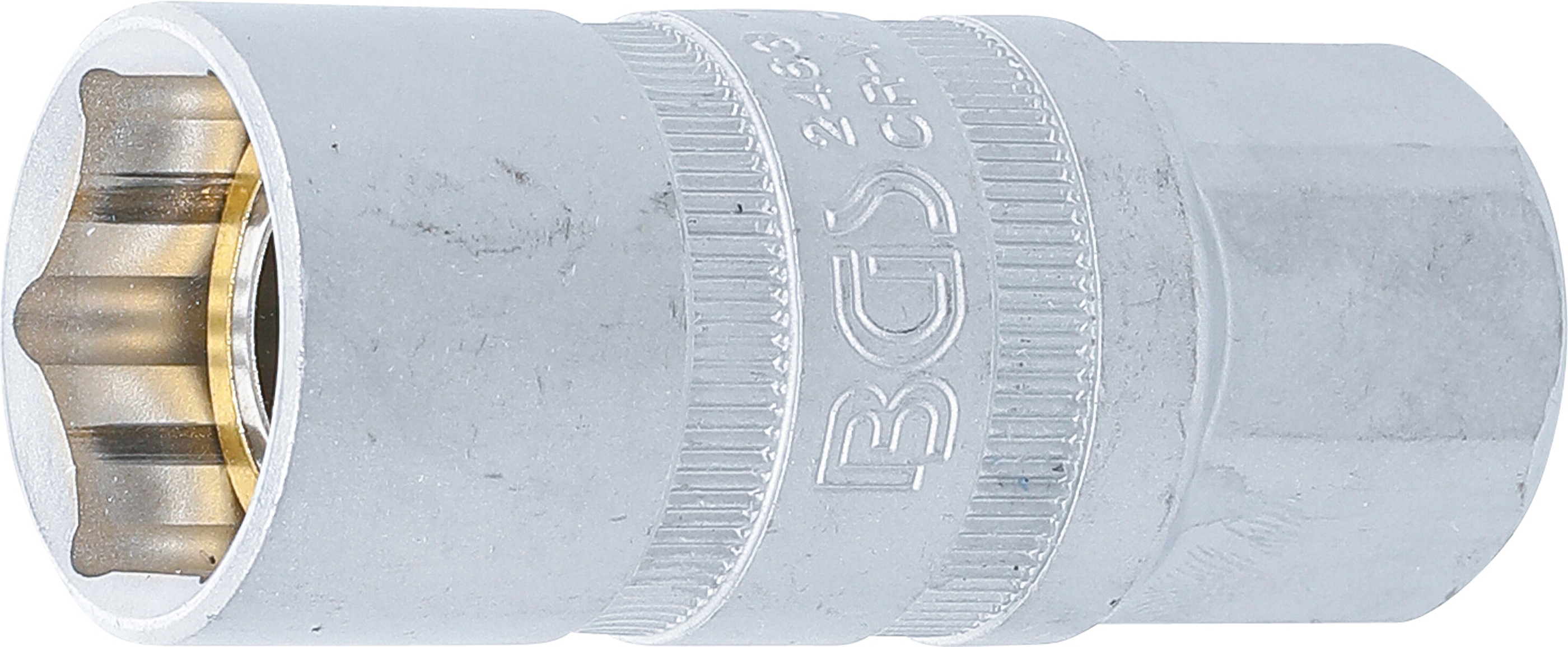 BGS Zündkerzen-Einsatz mit Magnet, Sechskant | Antrieb Innenvierkant 12,5 mm (1/2") | SW 21 mm