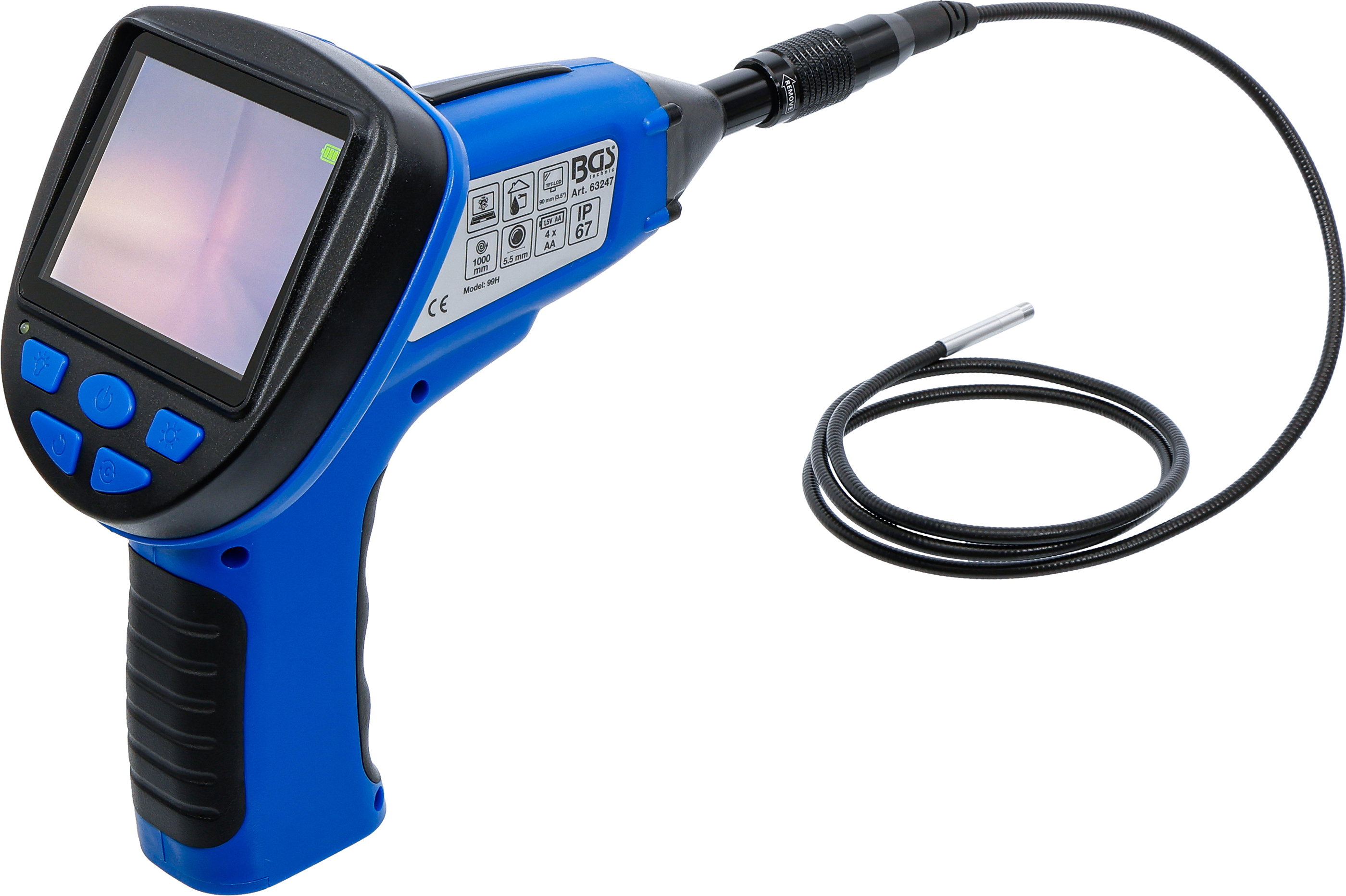 BGS Endoskop-Farbkamera mit LCD-Monitor