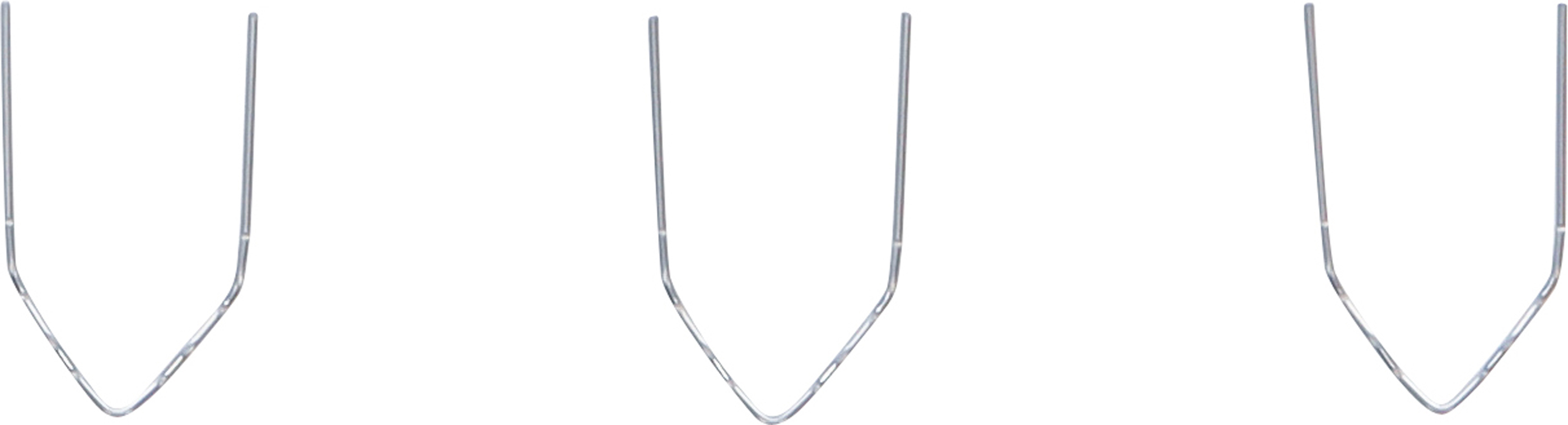 BGS Reparatur-Klammern | V-Form | Ø 0,6 mm | 100-tlg.