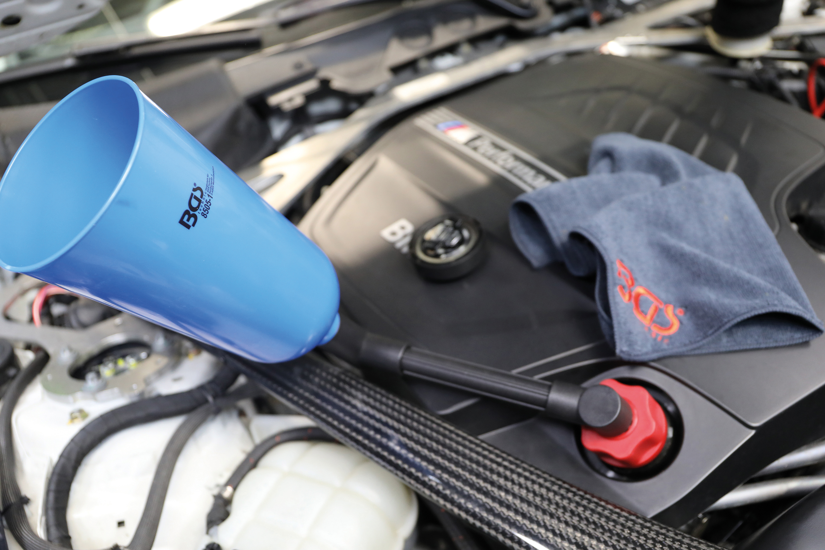 BGS Öl-Einfülltrichter-Satz | Kunststoffausführung