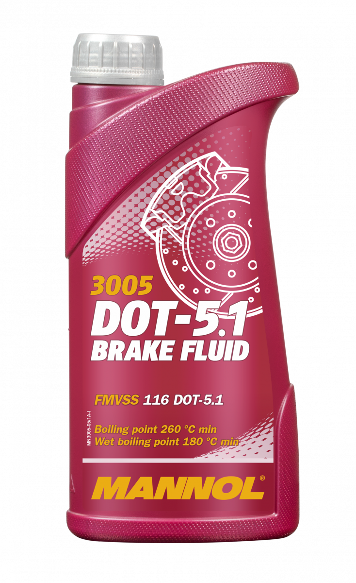 Mannol 3005 Bremsflüssigkeit DOT-5.1 Brake Fluid 500 ml