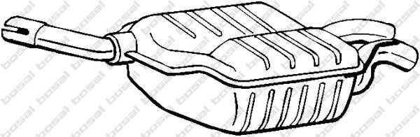 Mittelschalldämpfer