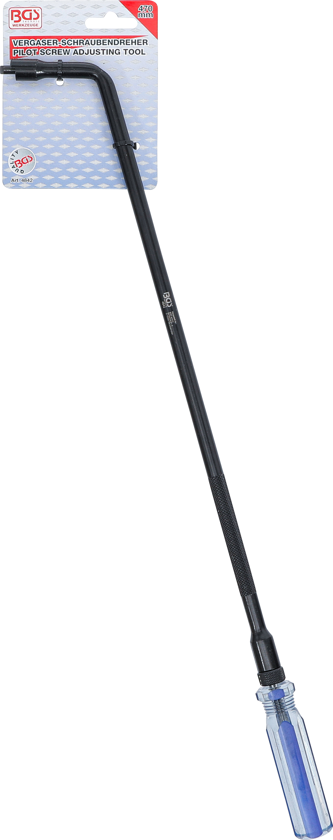 BGS Vergaser-Schraubendreher mit Welle