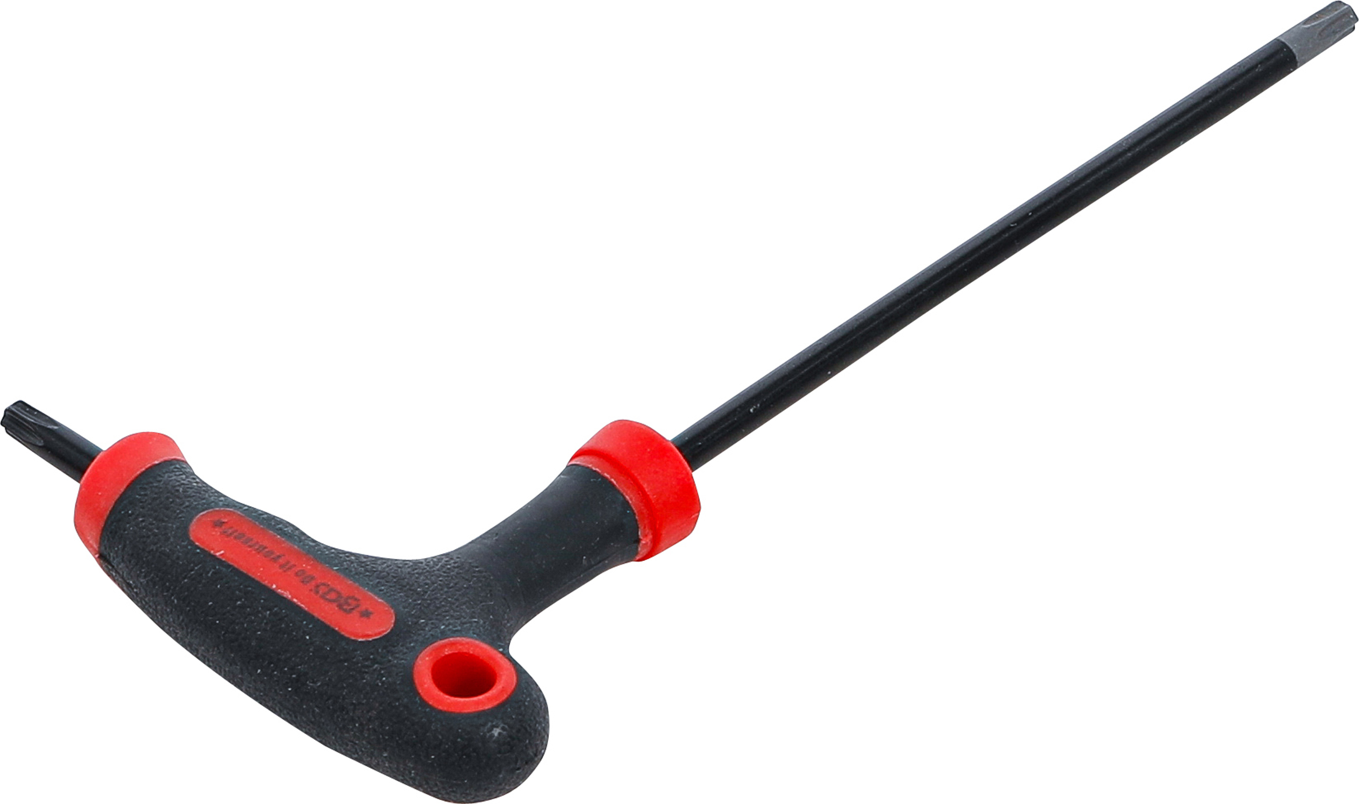 BGS Schraubendreher mit T-Griff und seitlicher Klinge | T-Profil (für Torx) mit/ohne Bohrung T20