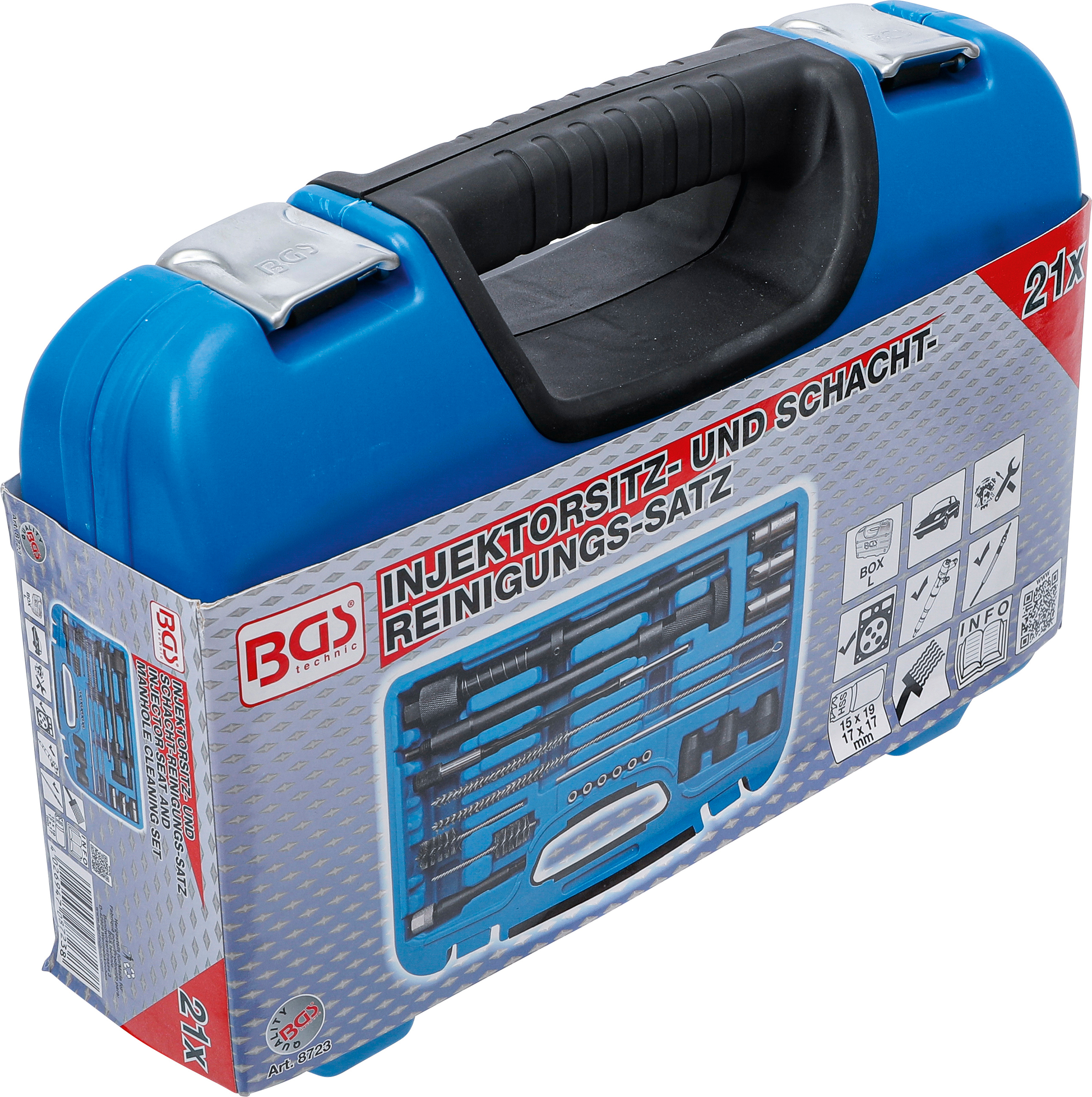 BGS Injektorsitz- und Schacht-Reinigungs-Satz