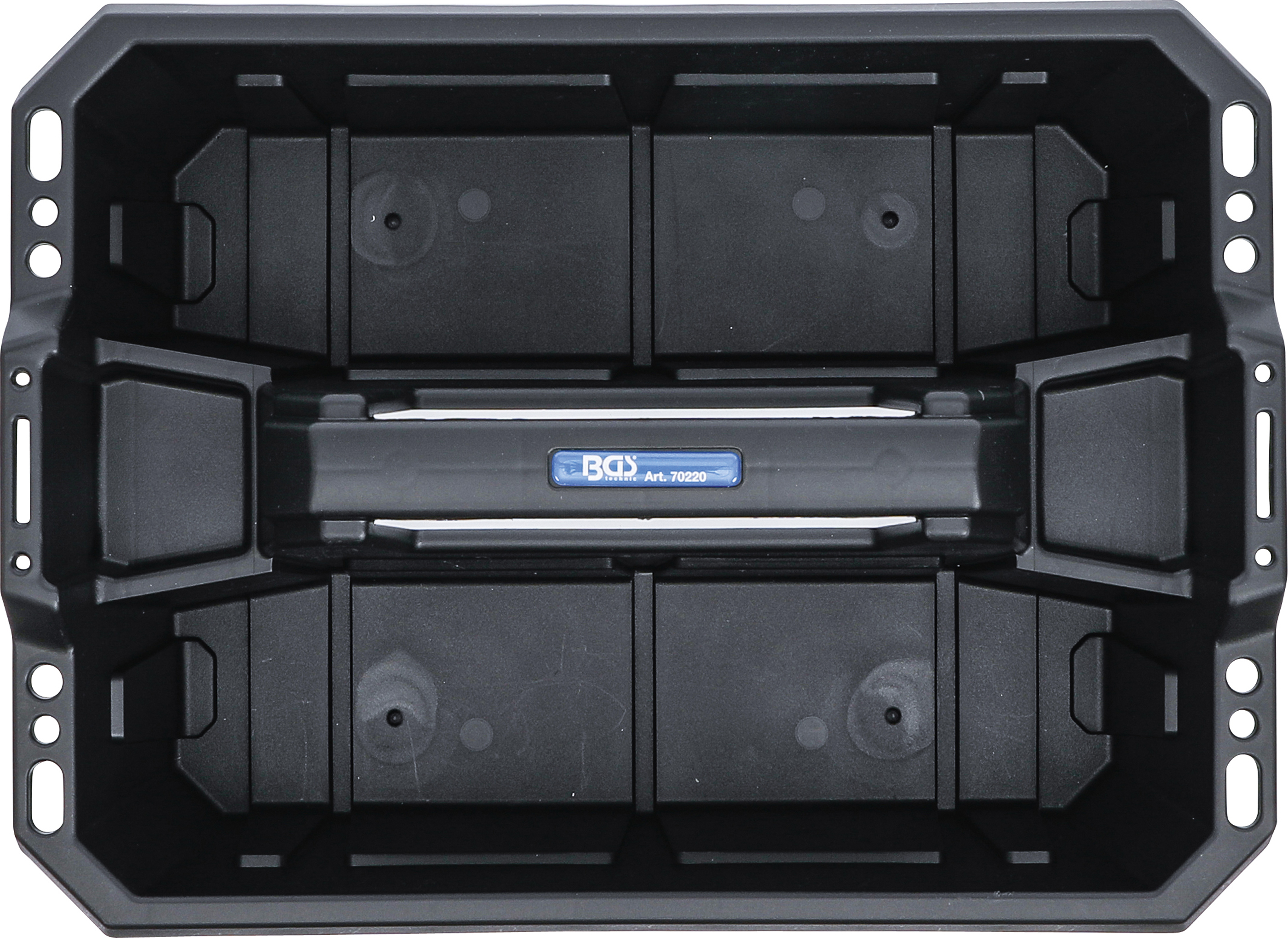 BGS Werkzeug-Tragekasten | Kunststoff | inkl. Werkzeug-Sortiment | 66-tlg.