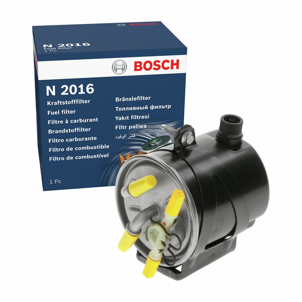 Kraftstofffilter “BOSCH Leitungsfilter , ohne Anschluss für Wassersensor , 93,5 mm”