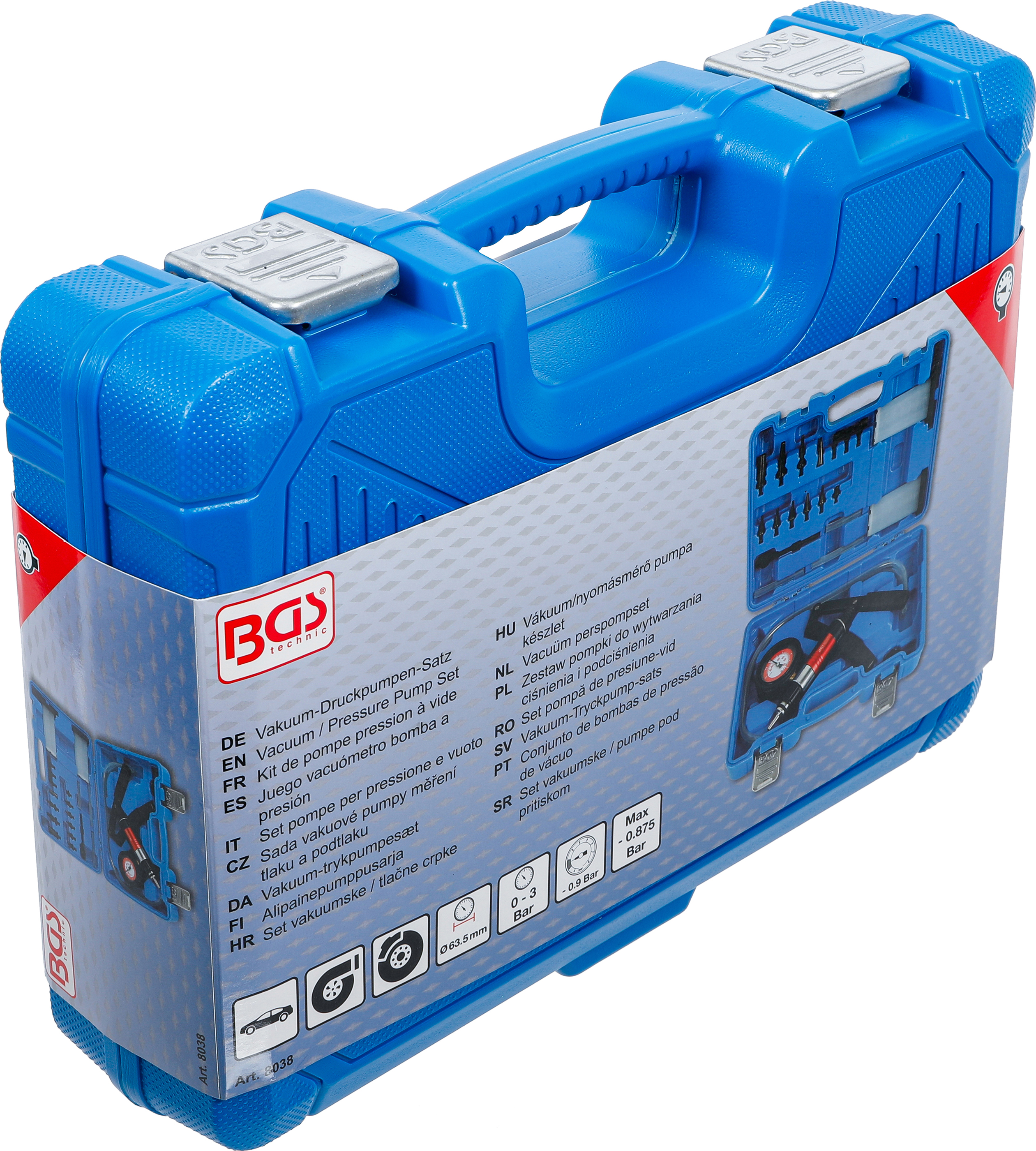 BGS Vakuum-Druckpumpen-Satz