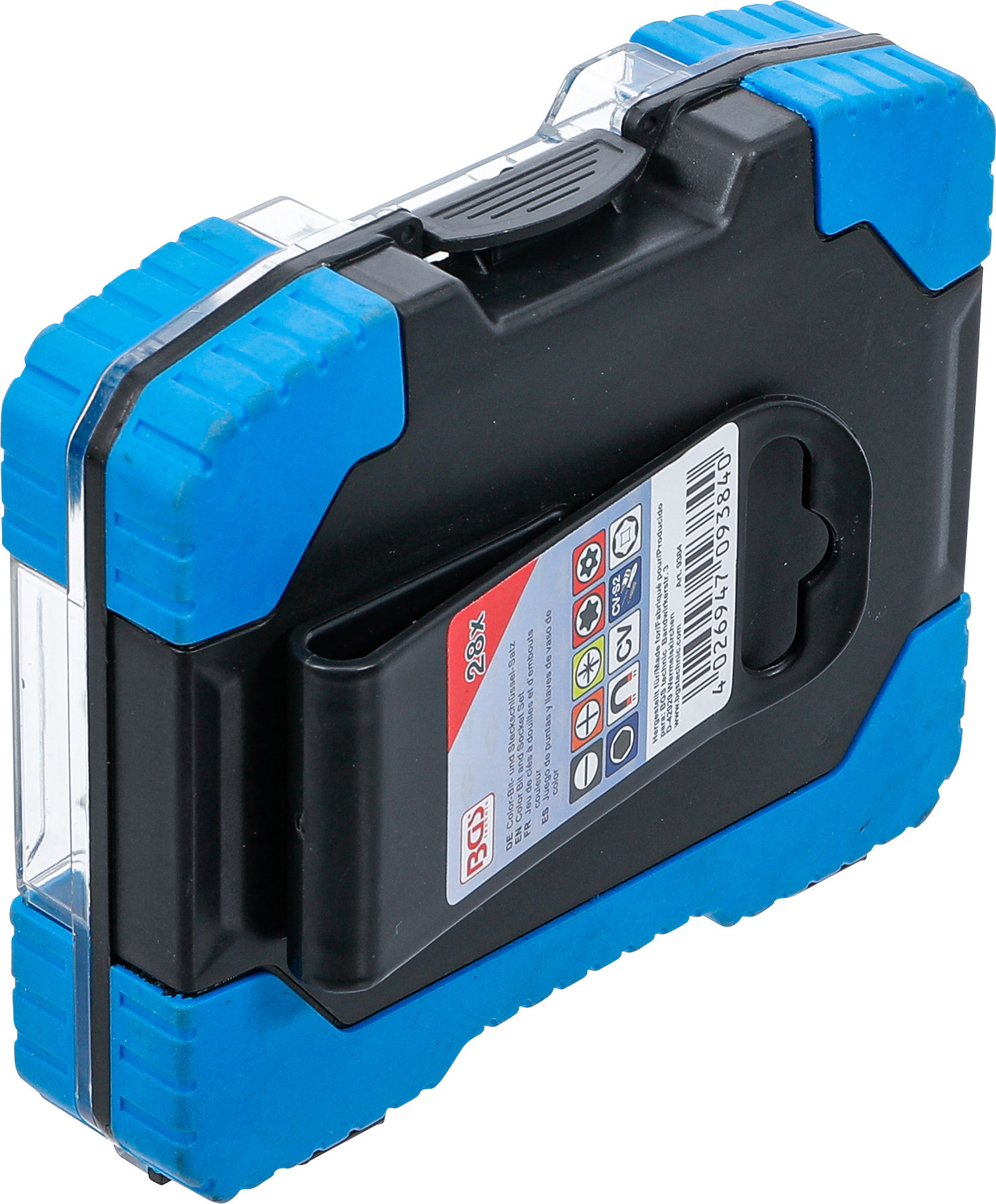 BGS Color-Bit- und Steckschlüssel-Satz | 28-tlg.