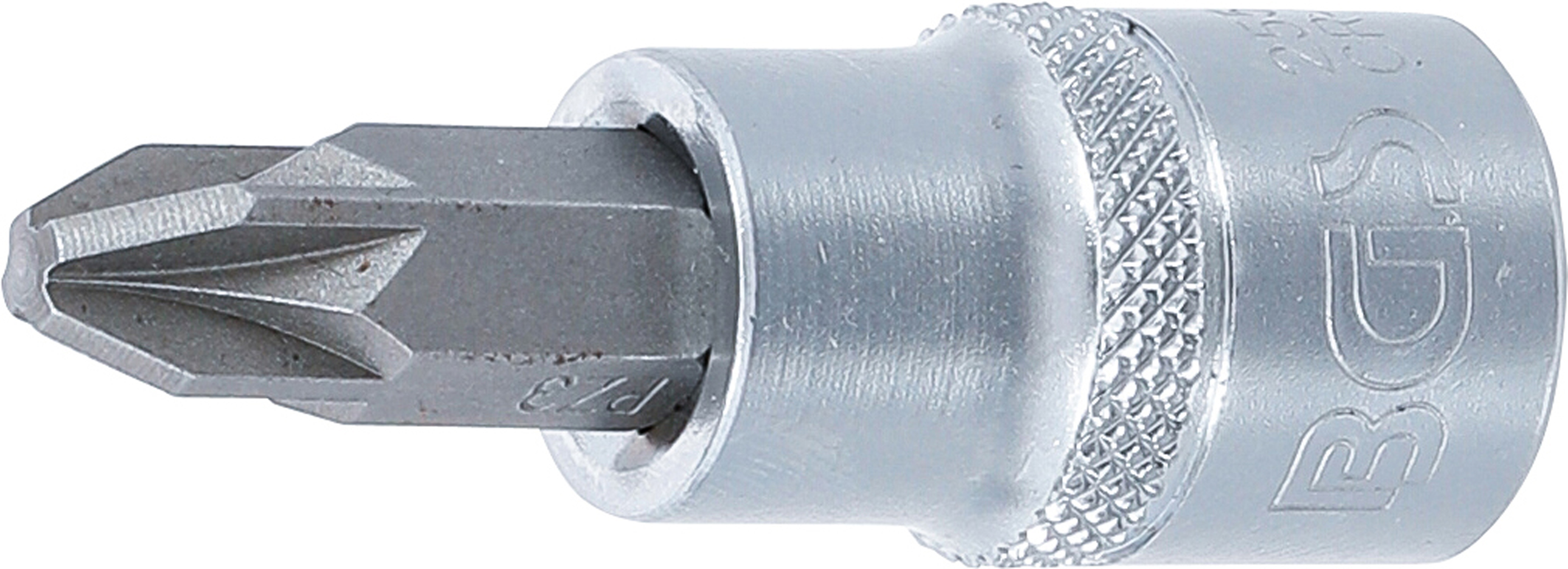 BGS Bit-Einsatz | Antrieb Innenvierkant 10 mm (3/8") | Kreuzschlitz PZ3