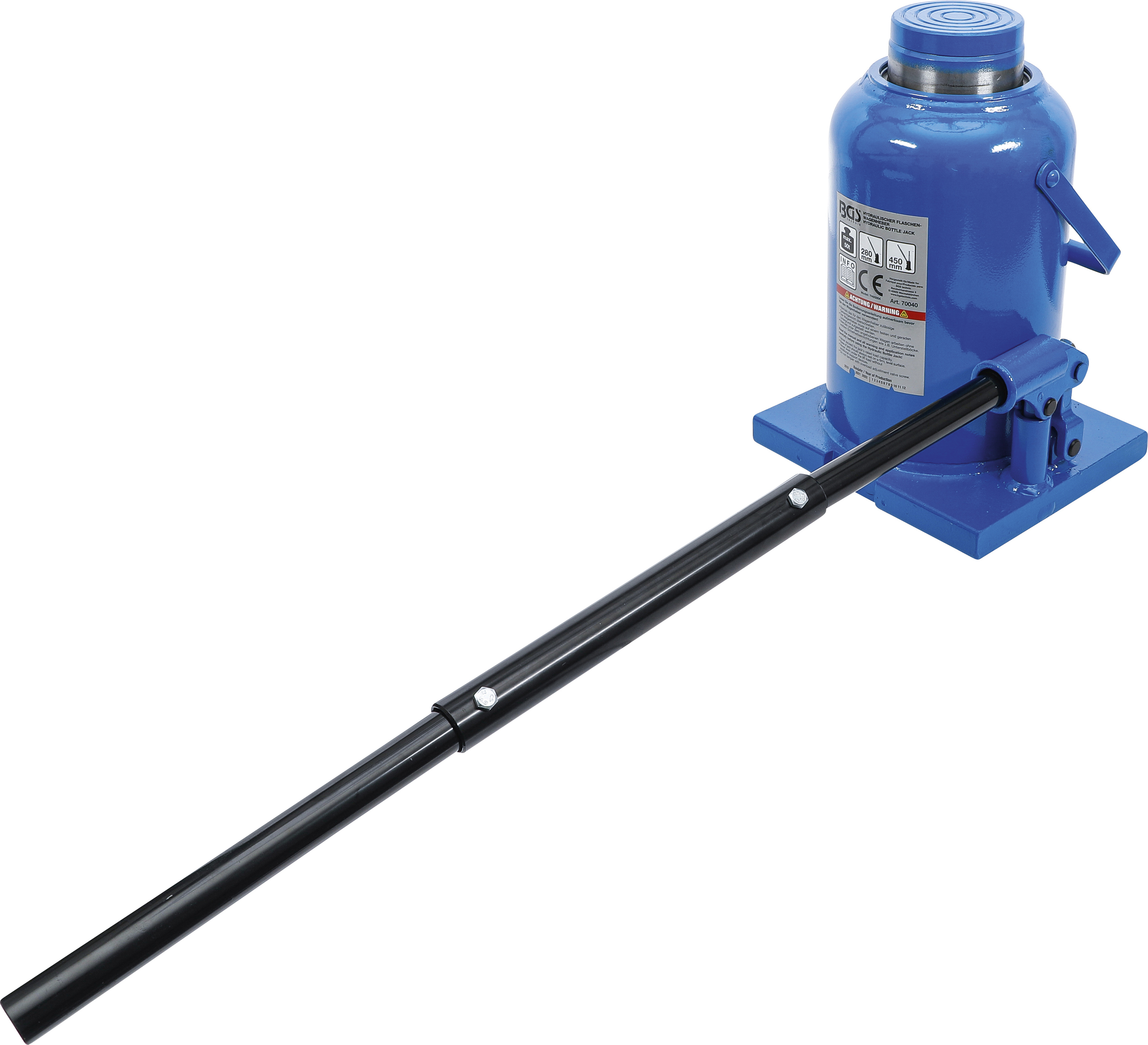 BGS Hydraulischer Flaschen-Wagenheber | 50 t