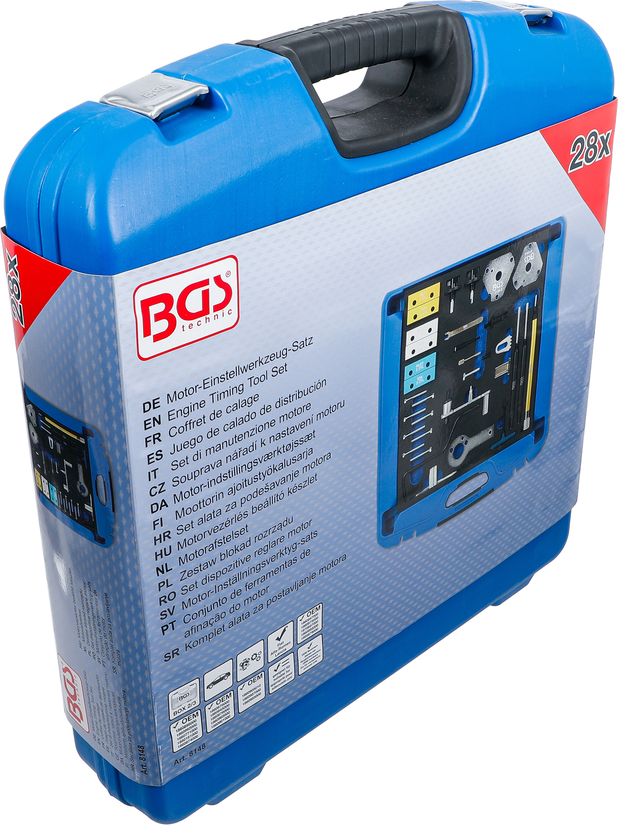 BGS Motor-Einstellwerkzeug-Satz | für Fiat, Lancia