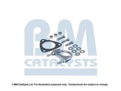 Montagesatz, Abgasrohr