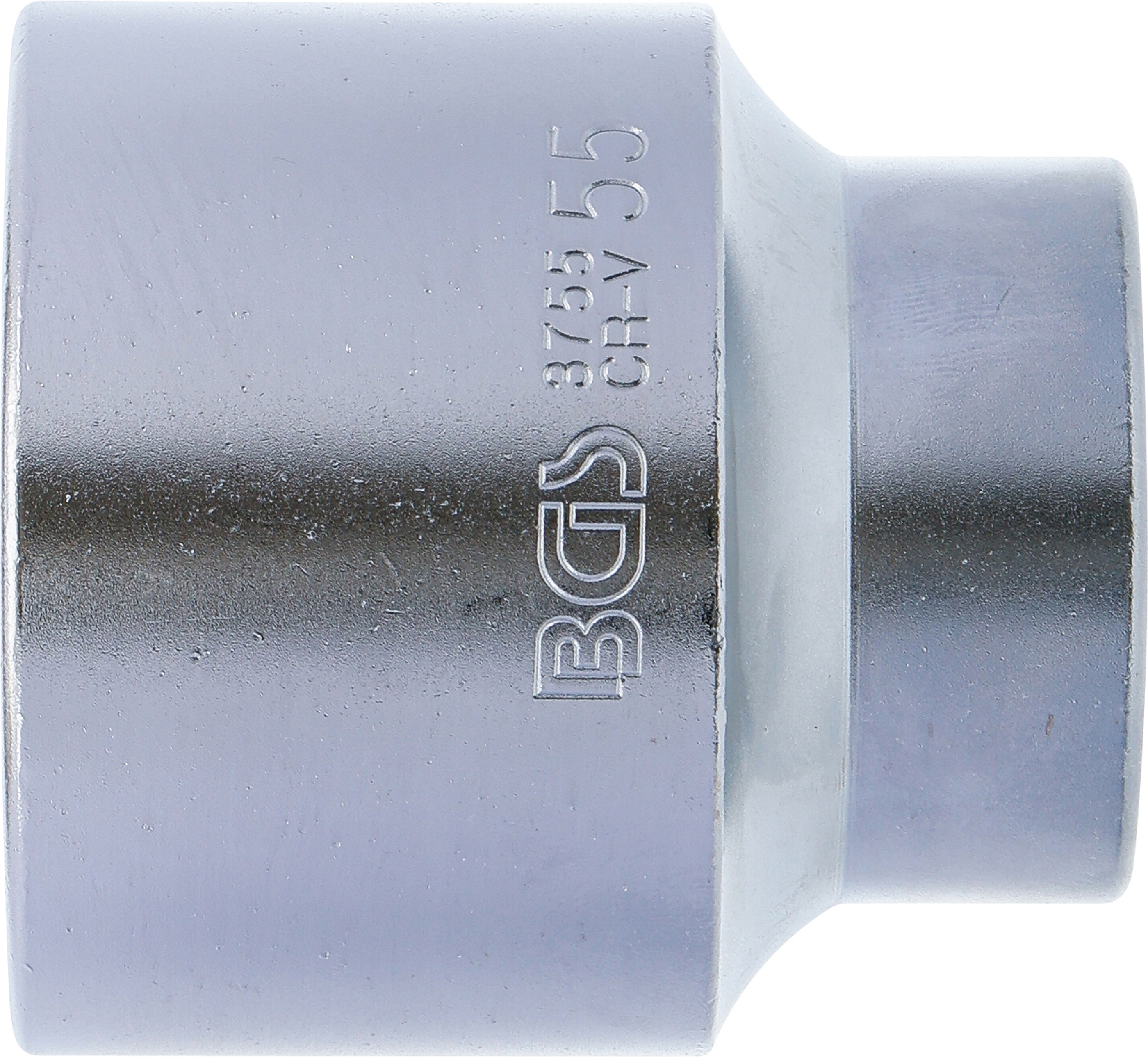 BGS Steckschlüssel-Einsatz Sechskant | Antrieb Innenvierkant 25 mm (1") | SW 55 mm