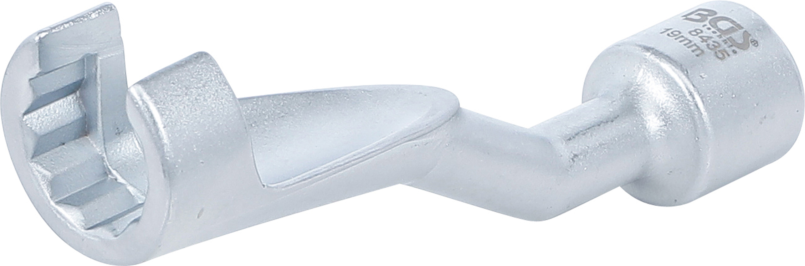 BGS Spezial-Schlüssel für Einspritzleitungen | für Mercedes-Benz | Antrieb 12,5 mm (1/2") | SW 19 mm