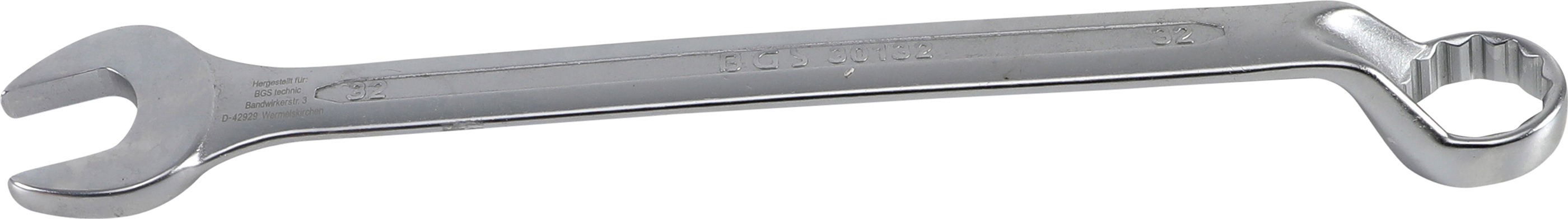 BGS Maul-Ringschlüssel, gekröpft | SW 32 mm
