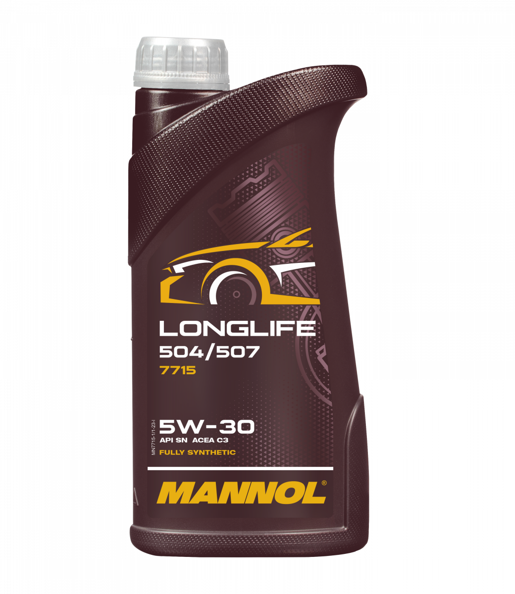 5W-30 Mannol 7715 Longlife 504 507 für VW Audi Skoda Motoröl 1 Liter