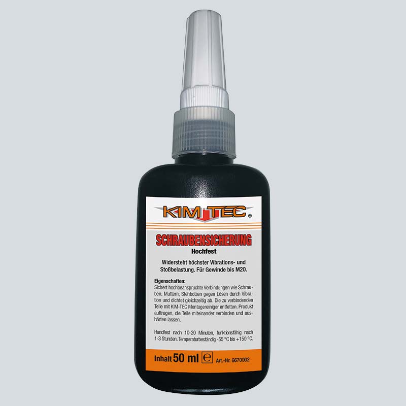 Kim-Tec Schraubensicherung SSH Hochfest Grün 50 ml