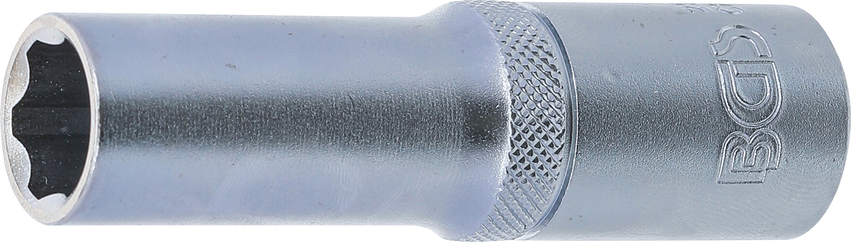 BGS Steckschlüssel-Einsatz Super Lock, tief | Antrieb Innenvierkant 12,5 mm (1/2") | SW 13 mm