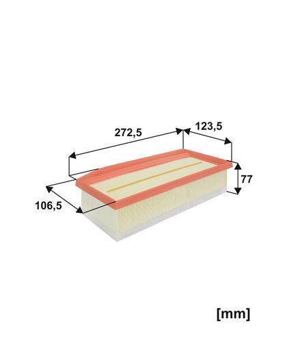 Luftfilter “FILTRON Filtereinsatz , IEC 60417-6183 mechanisches Fachwissen erforderlich , 273 mm”