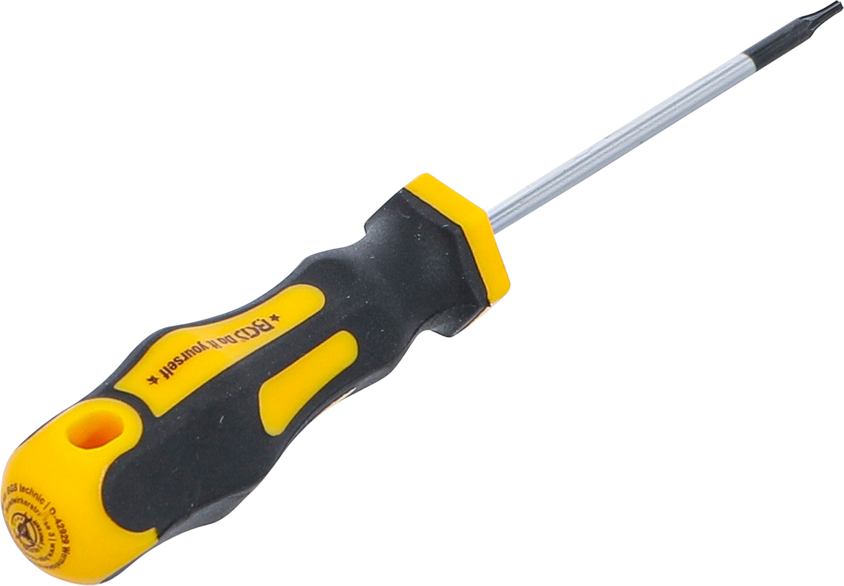 BGS Schraubendreher | T-Profil (für Torx) T6 | Klingenlänge 60 mm
