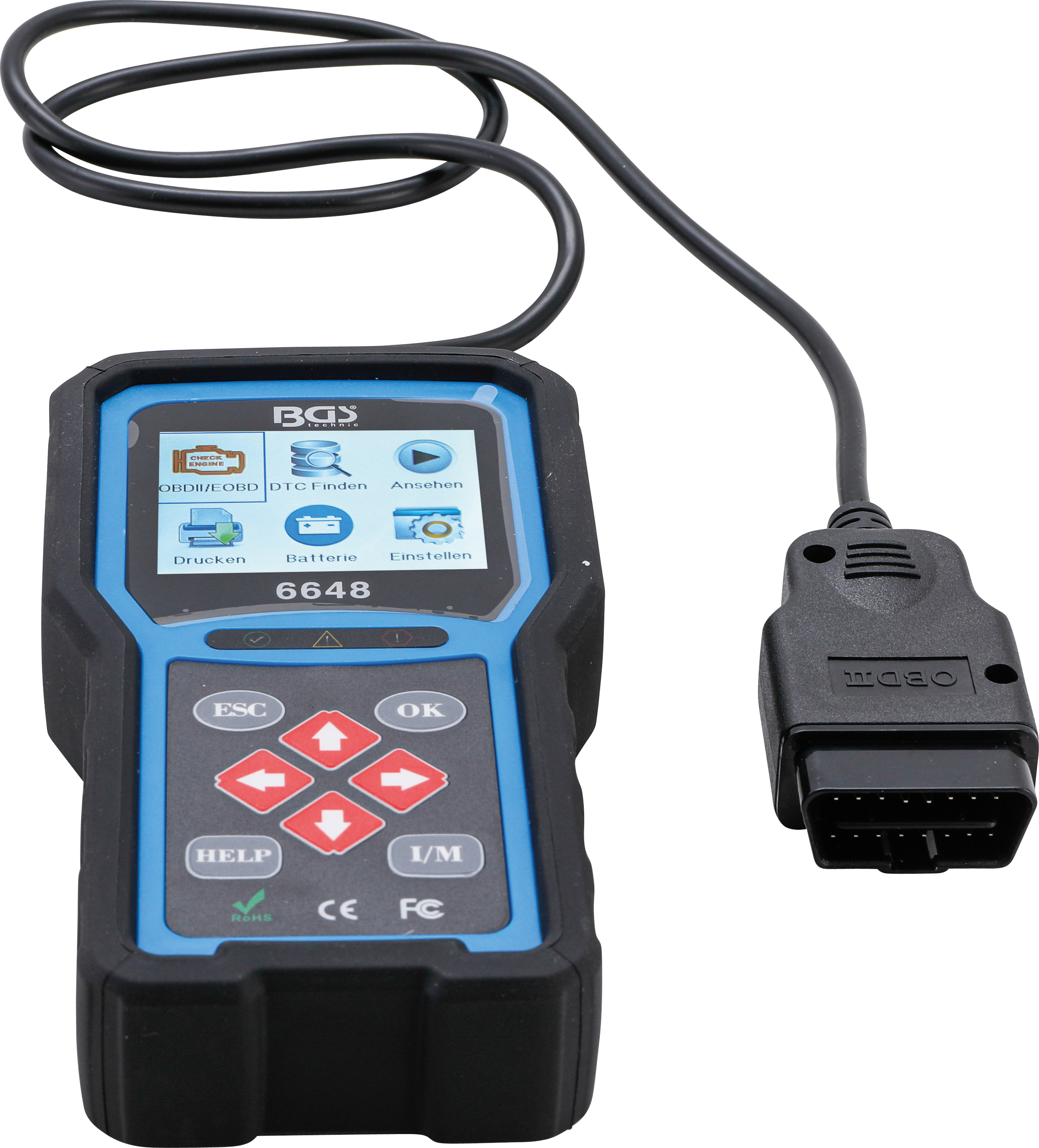 BGS OBD 2 (EOBD) Fehlerdiagnosegerät