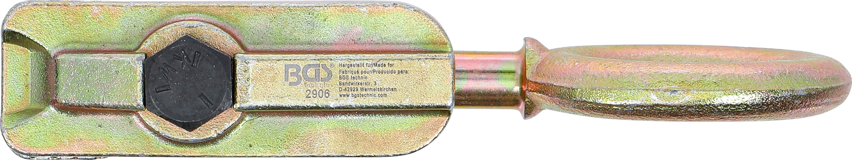 BGS Karosserie-Richtklemme | 90° | 36 mm | eine Zugrichtung | max. 2 t