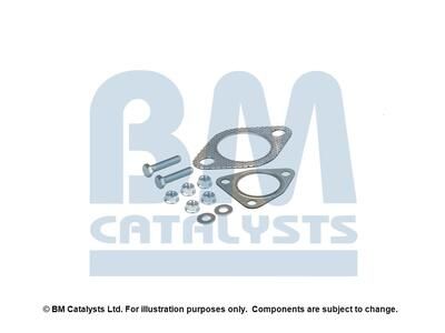 Montagesatz, Abgasrohr